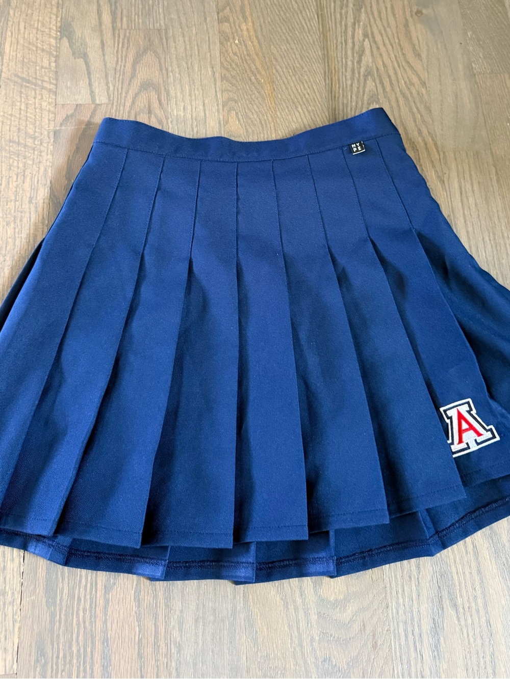 Navy Pleated Tennis Skirt - University of Arizona